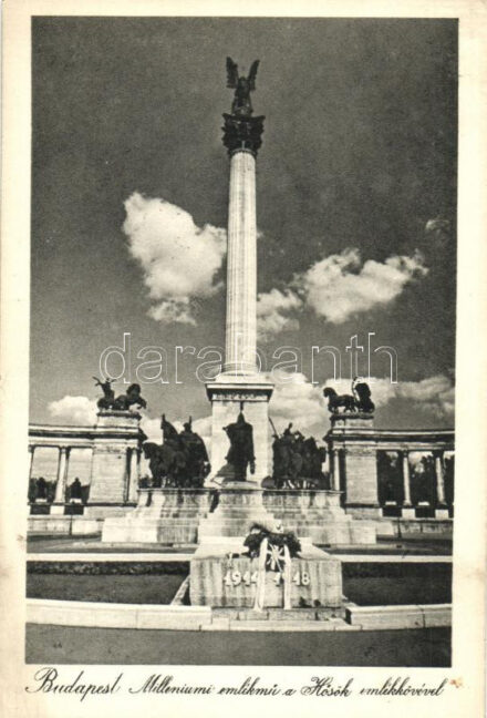 Budapest XIV. Milleniumi emlékmű, Hősök emlékköve (EK)