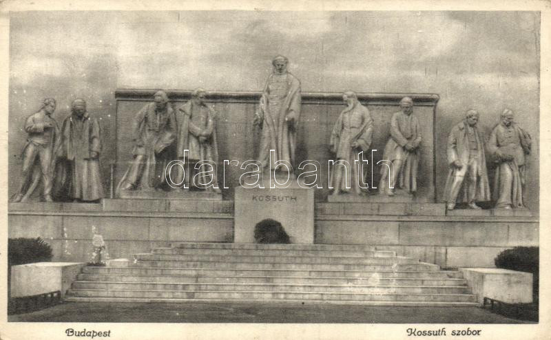 Budapest V. Kossuth szobor