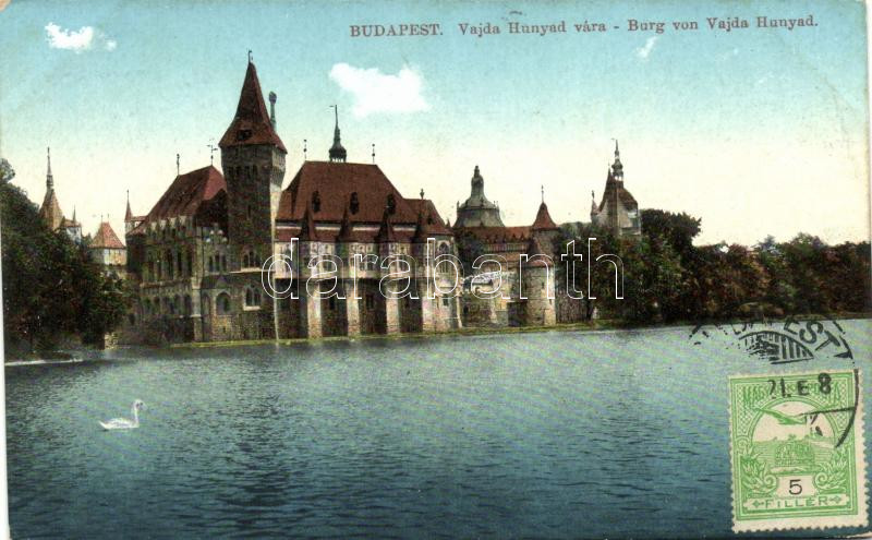 Budapest XIV. Városligeti tó, Vajdahunyad vára