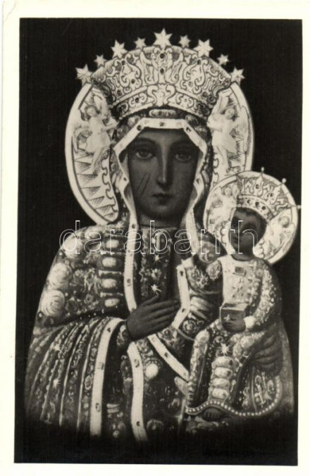 Budapest XI. Sziklatemplom, Csensztochovai Szűz Mária kegyképe (EK)