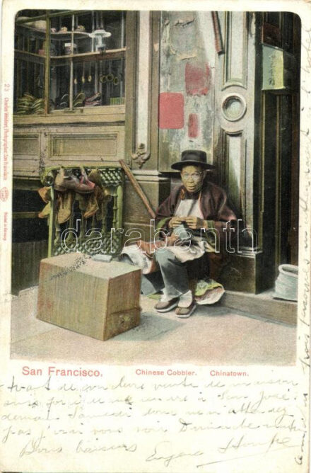 San Francisco, California; Chinese Cobbler, Chinatown