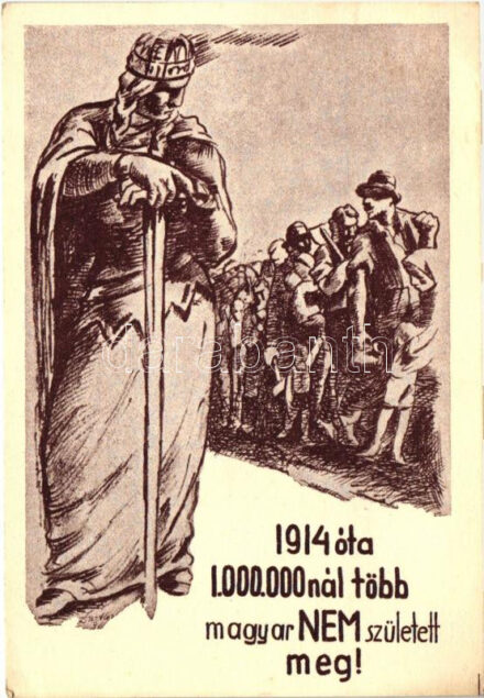 Nekünk csak egy volt! A Magyar Szülők Szövetsége nemzetvédelmi mozgalma az egyke ellen. / propaganda against the single child