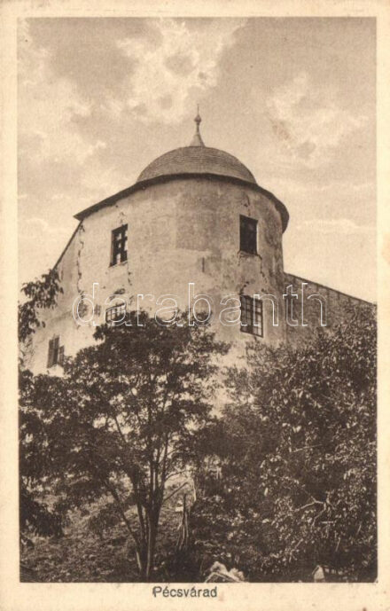 Pécsvárad, vár, Anschau Antal kiadása