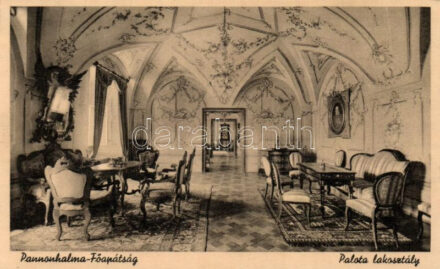 Pannonhalma, főapátság, palota lakosztály
