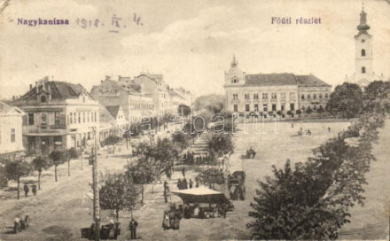 Nagykanizsa, Takarékpénztár, cukrászda (EK)