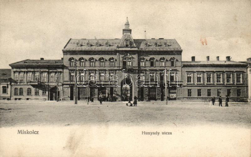 Miskolc, Hunyady utca, Deutsch és Fenyves üzlete