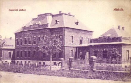 Miskolc, Erzsébet kórház; kiadja Gedeon András (EK)