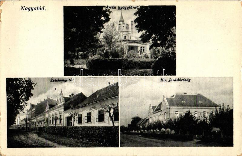 Nagyatád, Artézi gyógyfürdő, Széchenyi tér, járásbíróság (EK)