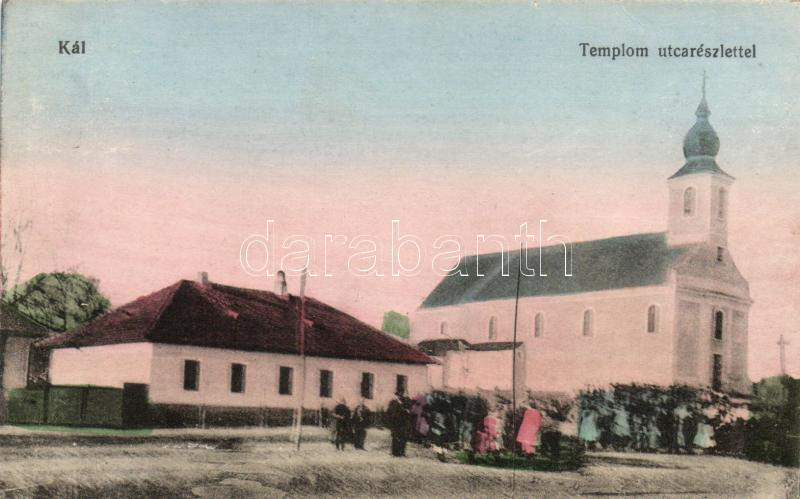 Kál, Templom, utca (EK)