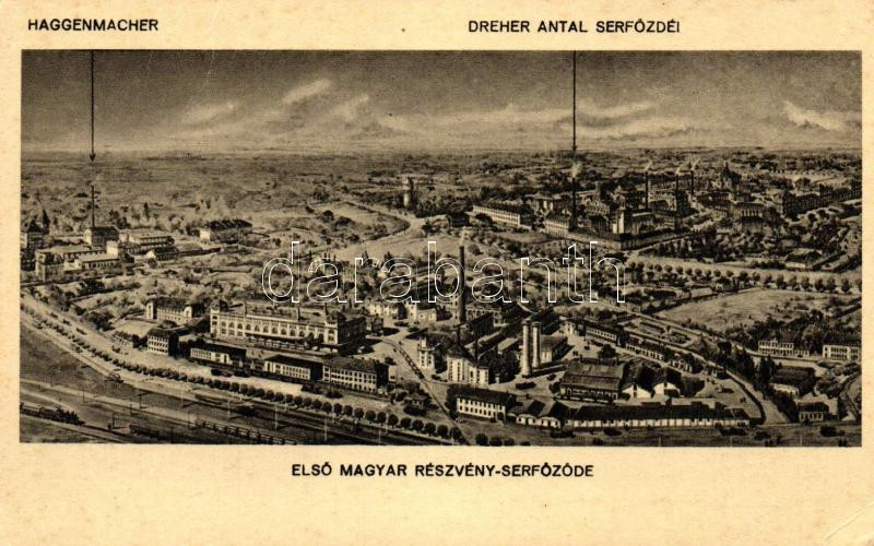 Budapest X. Dreher és Haggenmacher sörgyárak (EK)