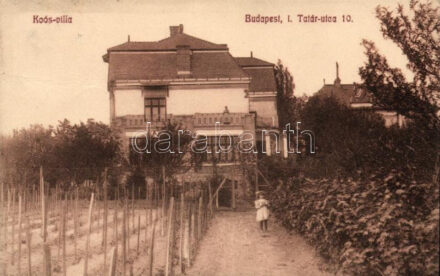 Budapest XII. Németvölgy, Tatár utca 10. Koós-villa (EK)