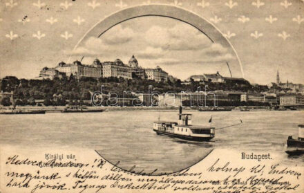 Budapest I. Királyi vár, gőzhajó (EK)