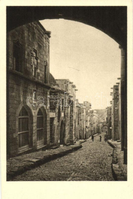Rhodes, Rodi; Via dei Cavalieri / street