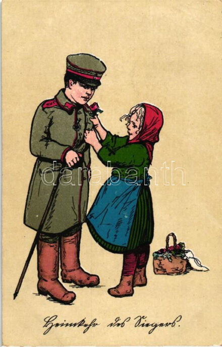 Heimkehr des Siegers / WWI German military (EK)