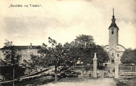 Fiume, Trsat, Tersatto; Kegytemplom / church (EK)