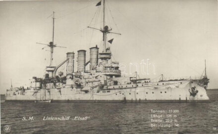 SM Linienschiff Elsass / German navy