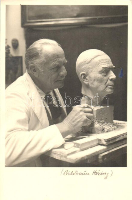 1940 Bildhauer Höring / Höring, sculptor, photo