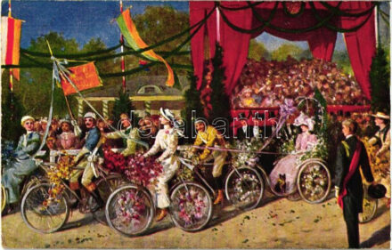 Bicycle parade, festival, T.S.N. Serie 913.