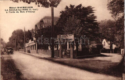 La Baule-Les Pins, Hotel Bachelier, automobiles (EK)
