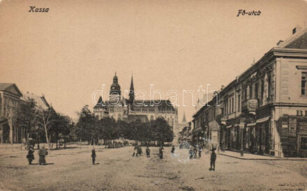 Kassa, Kosice; Fő utca / main street (EK)
