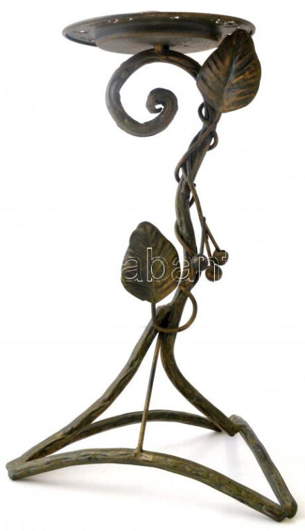 Gyertyatartó, fém, m:29cm