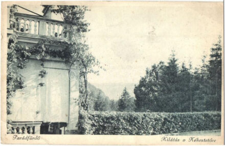 Parádfürdő, Kilátás a Kékestetőre (EB)