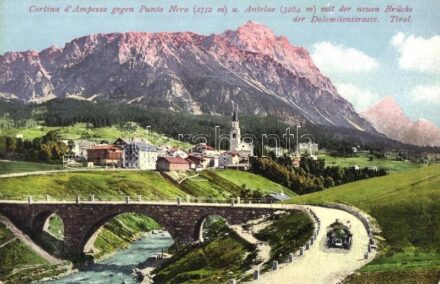 Cortina d'Ampezzo (Tirol), Punta Nera, Antelao, bridge