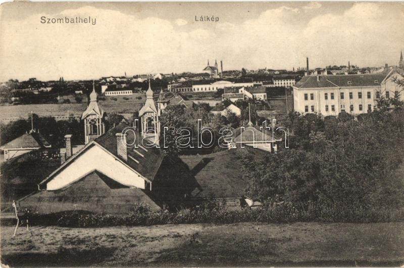 Szombathely, látkép. Dukesz Jenő kiadása