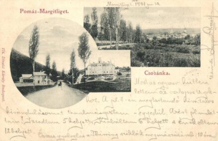 Csobánka, Pomáz-Margitliget, Ottokár hadi árvaház. Divald Károly 174. (Rb)