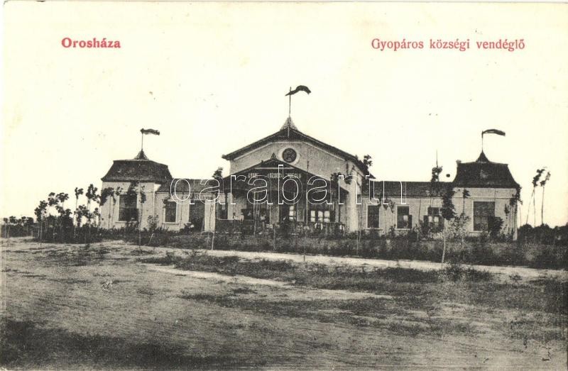 Orosháza, Gyopáros községi vendéglő, étterem