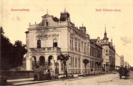 Szombathely, Széll Kálmán utca útépítés közben. W. L. 189.