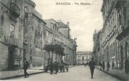 Syracuse, Siracusa; Via Minerva / street view