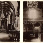 Rozsnyó, Roznava; Római katolikus székesegyház, szentély és kórus, belső / cathedral interior