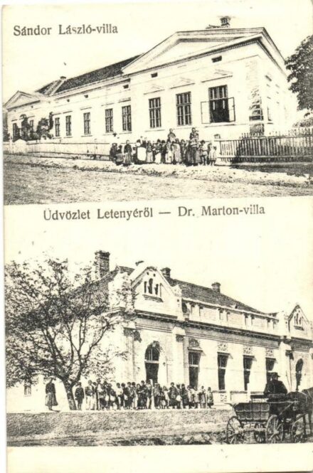 Letenye, Sándor László villa, Dr. Marton villa