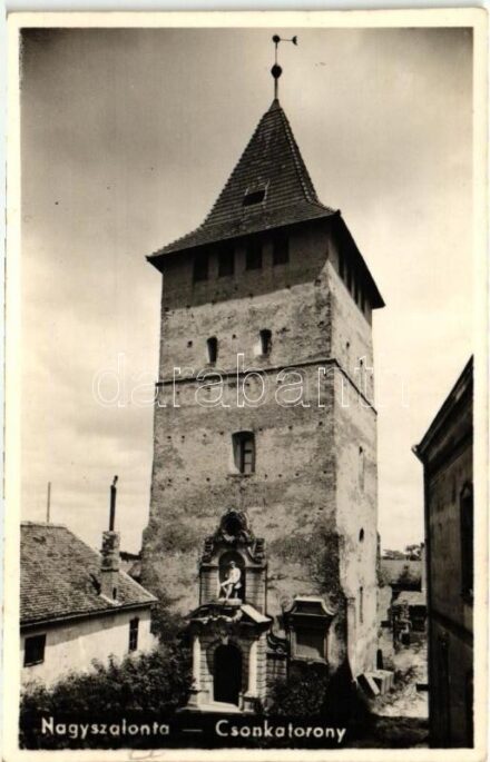 Nagyszalonta, Salonta; Csonkatorony / tower (fa)