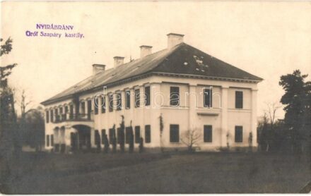 Nyírábrány, Gróf Szapáry kastély (EK)