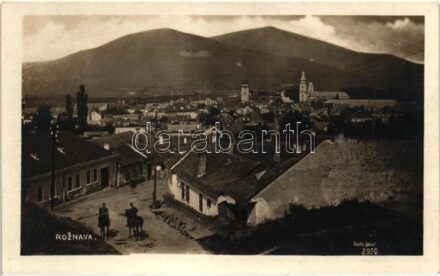Rozsnyó, Roznava; látkép / panorama view