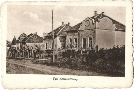Eger, tisztviselőtelep