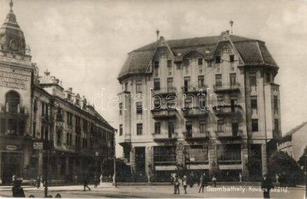 Szombathely, Hotel Kovács szálloda, Mezőgazdasági Takarék- és Hitelbank Rt. Dukesz kiadása