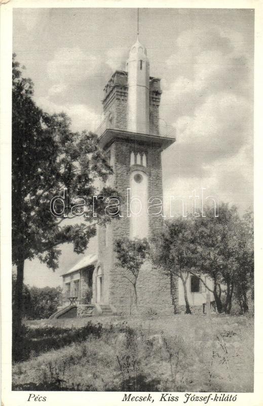 Mecsek (Pécs), Kiss József-kilátó
