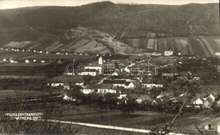 1949 Pilisszentkereszt, látkép. Klausz Antal kocsmáros photo