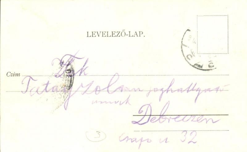 Miskolc, Széchenyi utca, Langer Sámuel üzlete, villamos - Image 2
