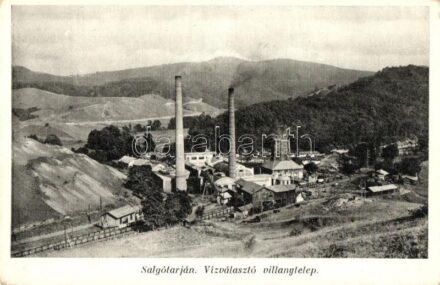 1935 Salgótarján, Vízválasztó villanytelep
