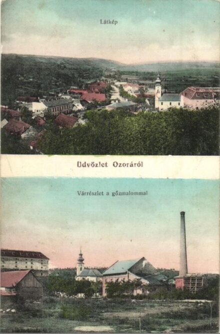 Ozora, vár, gőzmalom (Rb)
