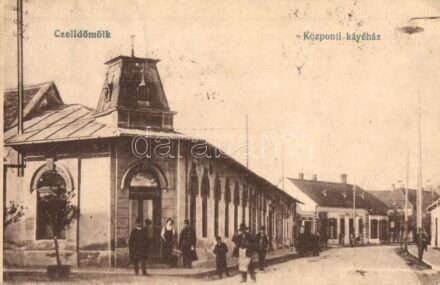 Celldömölk, Központi kávéház, üzletek (EK)
