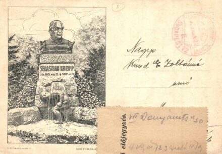 Kneipp Sebestyén, a Kathreiner malátakávé feltalálója / Sebastian Kneipp, inventor of malt coffee (EK)