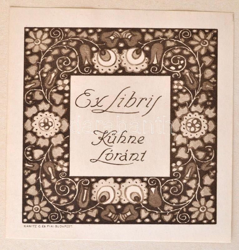 Szabolcsi Bence: A zene története. Bp.,1940,Rózsavölgyi és Társa. Kiadói aranyozott egészvászon-kötés. - Image 3