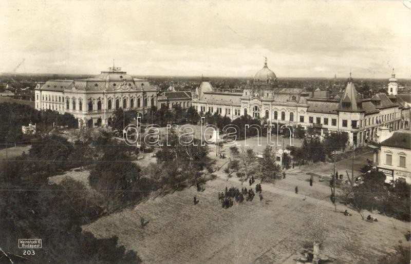 Hódmezővásárhely, Kossuth tér, Illatszertár, Singer üzlete
