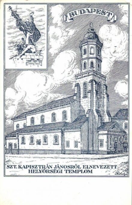 Budapest I. Szt. Kapisztrán János helyőrségi templom s: Pethely (EK)