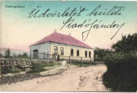 Bodrogolaszi, Plébánia. Kiadja a Fogasztási Szövetkezet (EK)